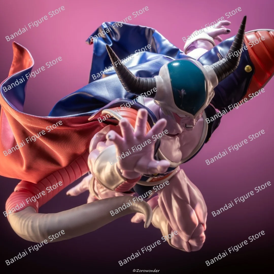 

Dragon Ball SHF Anime NEW Handmade King Cold Father of the Frieza cloak clothes Built In Iron Wire Is Suitable for 1/12 Toys