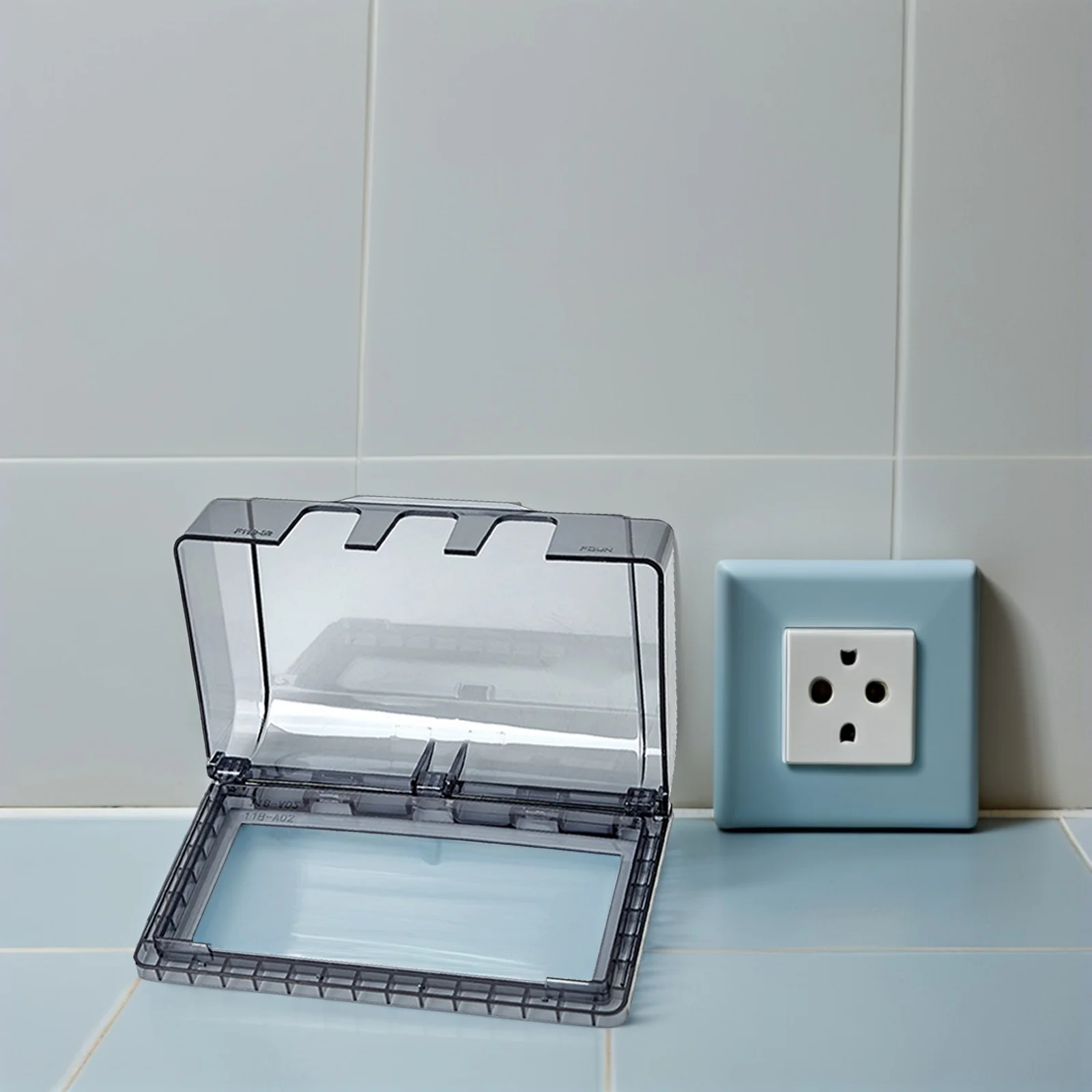 

2Pcs ABS Bathroom Outlet Cover Weatherproof Socket Protector Easy to Install Outlet Cover Outdoor Plug Covers Weatherproof