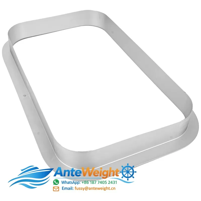 Aluminium Boat Window Inner Frame for Deck Hatch and Portholes