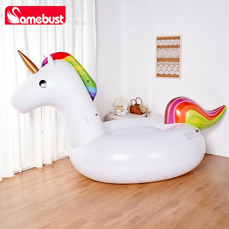 Camebust aufblasbares schwimmendes Schwimmbad schwimmt Einhorn Reiter Tier Pool schwimmt Wasser Lounge Party Dekoration – Detail 2