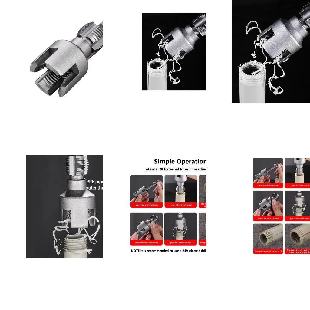 

Thread Maker Tool 1/2Inch 3/4Inch Pipe Threader Water Pipe Threading Tool high quality