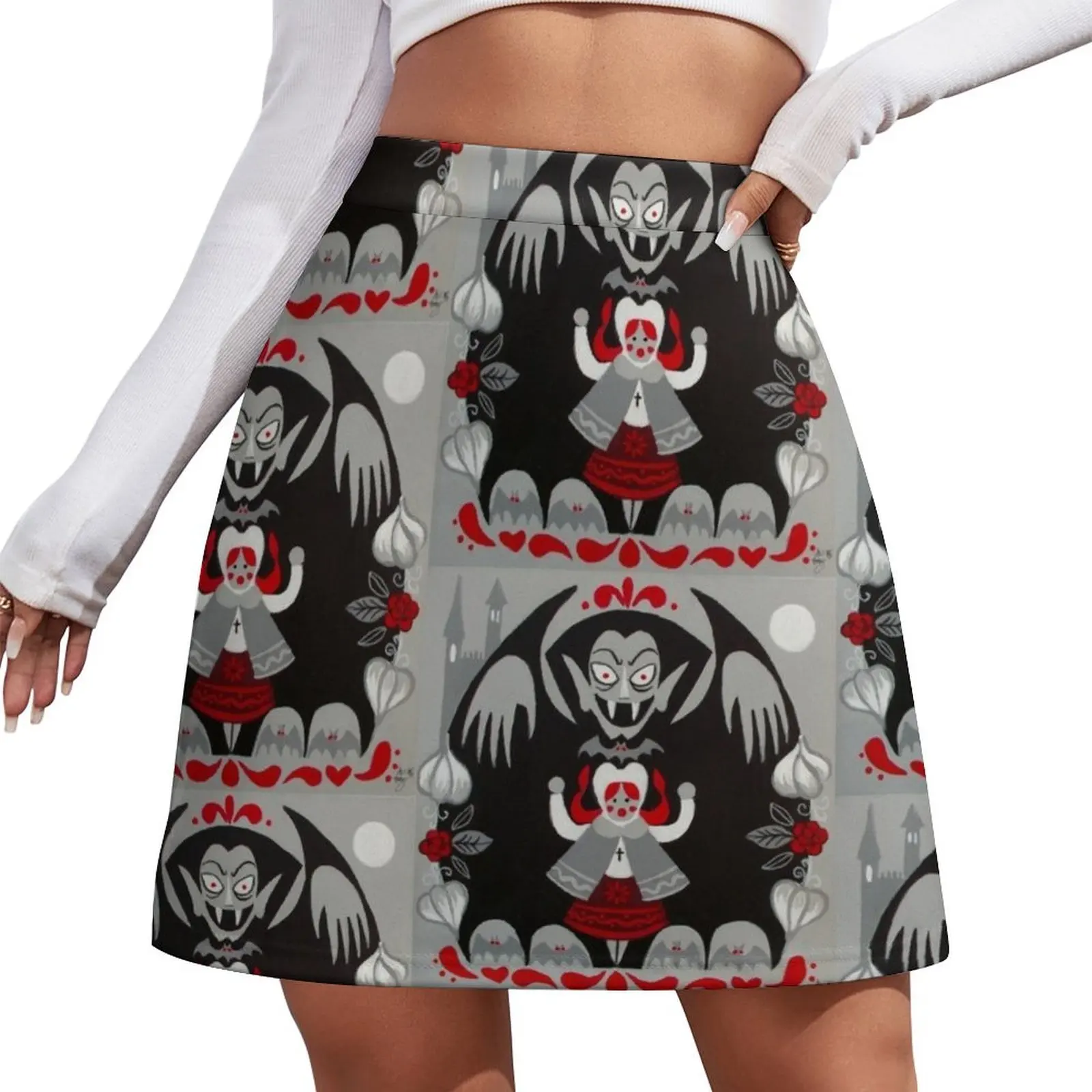 

Transylvania Dutch Mini Skirt Women's clothing short skirt Woman skirts Clothing