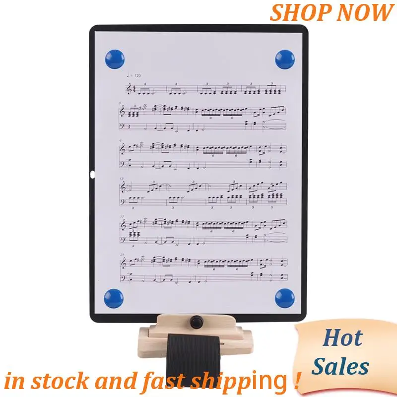 

ABVB-Universal Adjustable Strap Arm Music Holder, Folder Stand For Effortless Music Reading