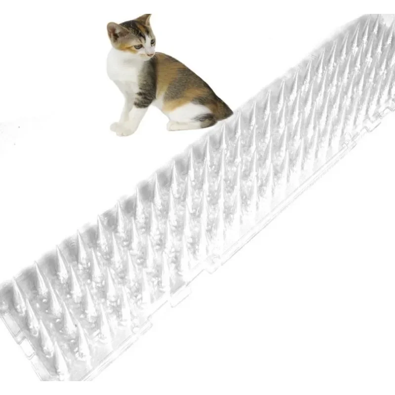 Garden Cat Scat Mats Cats Net Anti-Cat Dogs Bird Repellent Mat Prickle Strips Keep Away Safe Plastic Spike Thorn