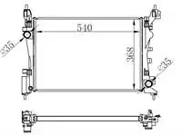 

MFI371023 for engine water radiator GRANDE PUNTO 1,2I-1.4i 2005 mechanical