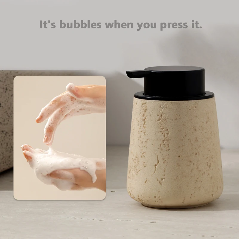 marble-soap-dispenser-hand-soap-sanitizer-bottle-manual-press-bathroom-body-wash-dispenser-box-home-storage-decoration