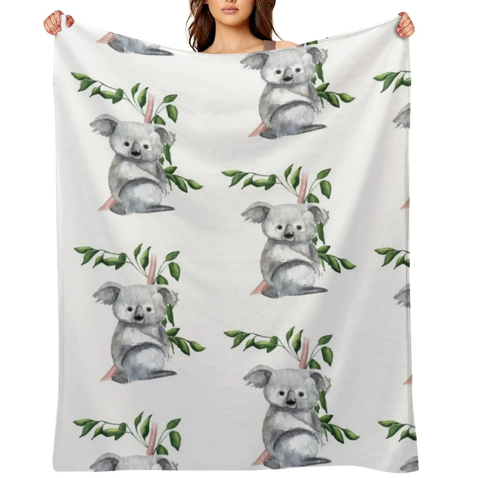 

Australian Native Koala Bear Throw Blanket Extra Large Throw Decorative Sofa Blankets For Sofas Thermal Blankets