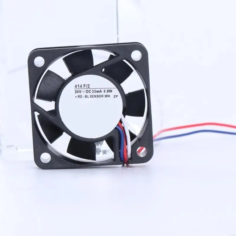 K3NB Inverter Coolers Fan 4cm 4x4x1cm 414 F/2 24V 33mA 0.8W 3Pin Inverters Cooling Fan