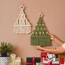 Boho Christmas Decor Christmas Wall Art Macrame Xmas Decor Holiday Wall Decor Wall Hanging Macrame Chrismas Tree FD39743624