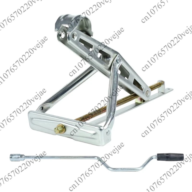 Heavy-Duty 12V Electric C-Style Stabilizer Jack Stand for RV & Caravan Trailers Steel Power Drive for Towing