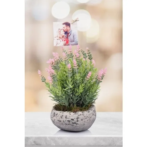 Bappay Decorative Pots Artificial Lavender Tree