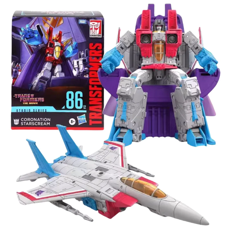 Hasbro Transformers SS86 Crowned Starscream Iron Slag Silt Howl Leader Action Figure Transformation Robot Genuine New Spot