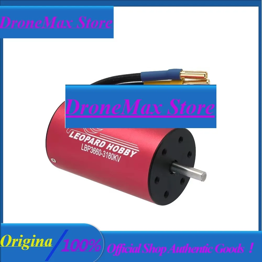 DroMaLeopard Hobby 3660 5.0mm Shaft 4650KV 3800KV 3180KV 2700KV Waterproof Brushless Motor For 1:10 Rc Car Traxxas Slash Wltoys