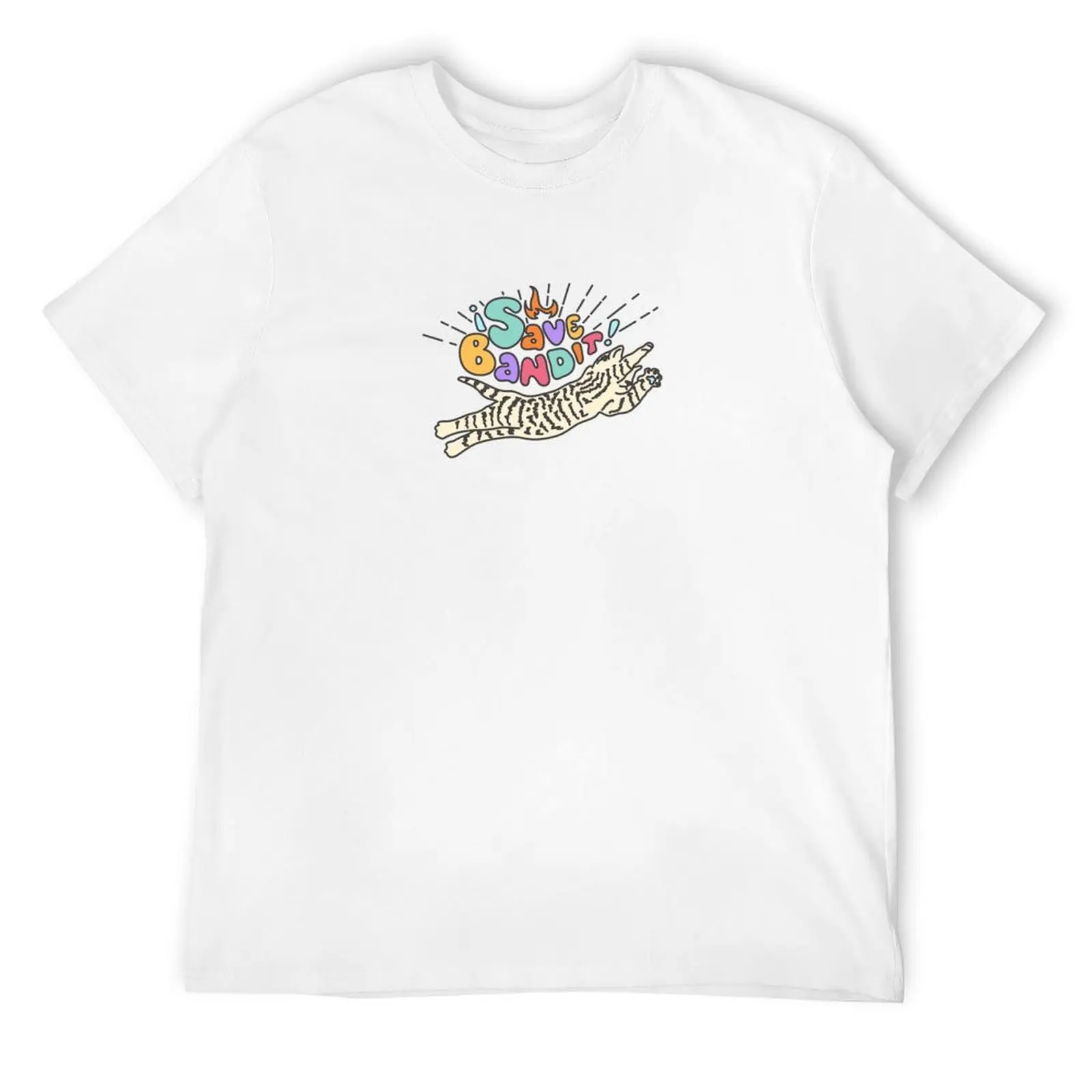 

SAVE BANDIT T-Shirt funny gifts oversized graphic tee mens graphic t-shirts anime