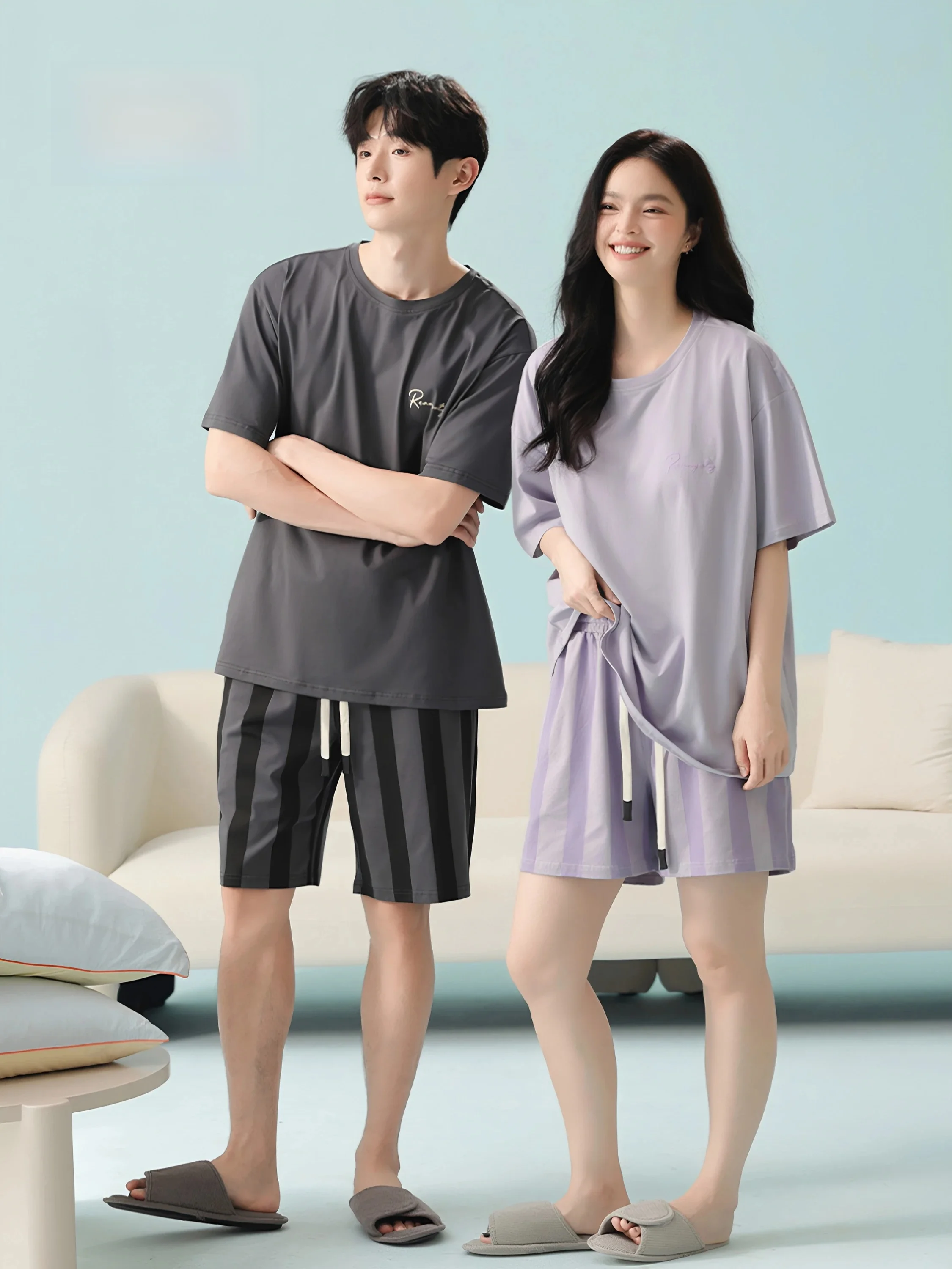 rudi-fashion-modal-cotton-short-sleepwear-women-summer-loose-casual-overhead-home-clothes-l263556-comfortable-soft-round-neck