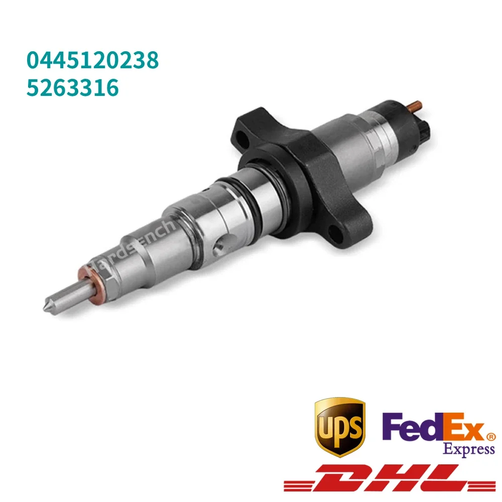 

0445120238 Diesel Fuel Injector For 5263316 Dodge Ram 2500 3500 5.9L Cummins 5135790AD