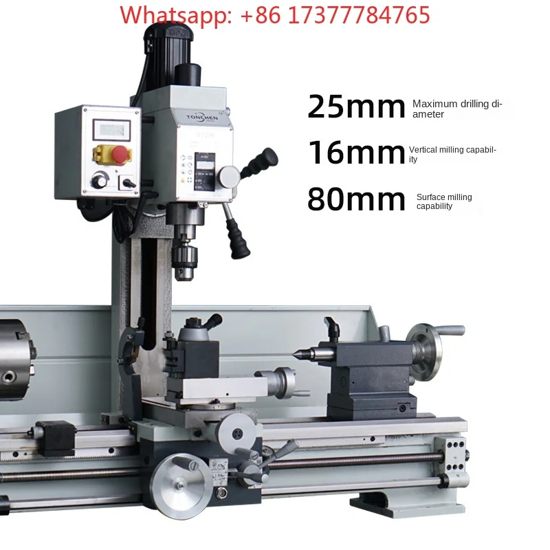 TCP290Vertical Drilling and Milling Machine Small Metal Lathe Multi-Functional Household Micro Drilling and Milling Integrated