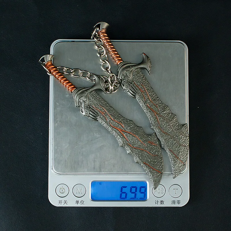 13 センチメートル NewGod of War ゲーム周囲クレイトスカオスブレード金属モデル小道具デスクトップ装飾装飾品男の子の誕生日プレゼントのおもちゃ