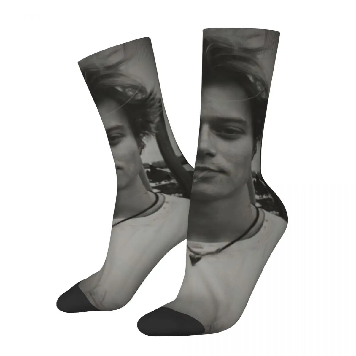 

Носки Rudy Pankow JJ Maybank для мужчин и женщин, забавные носки из полиэстера Happy, новинка, весна-лето, осень-зима, носки, подарки