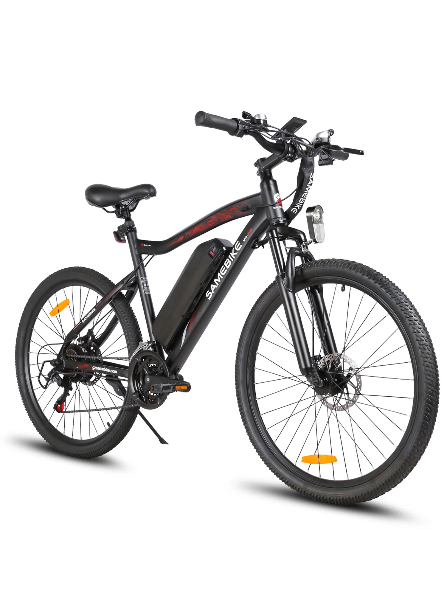 AliExpress NONE Samebike SY26-II Electric Mountain Bike 36V13Ah Battery 500W Motor Ebike Double Disc Brake Electric Bicycle 21S LCD Meter