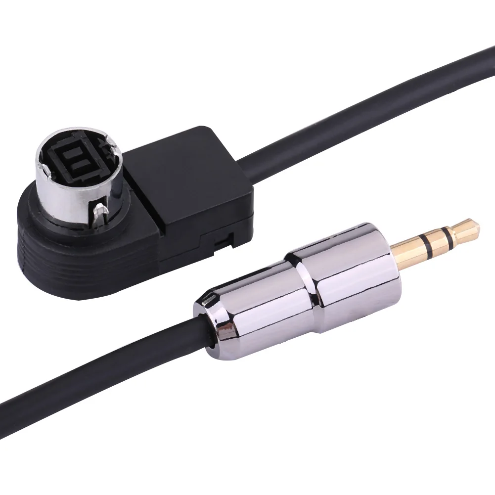 Kabel Audio Adaptor Input AUX Mobil 1.5M KCA-121B Pemutar CD 9855 105 177 9887