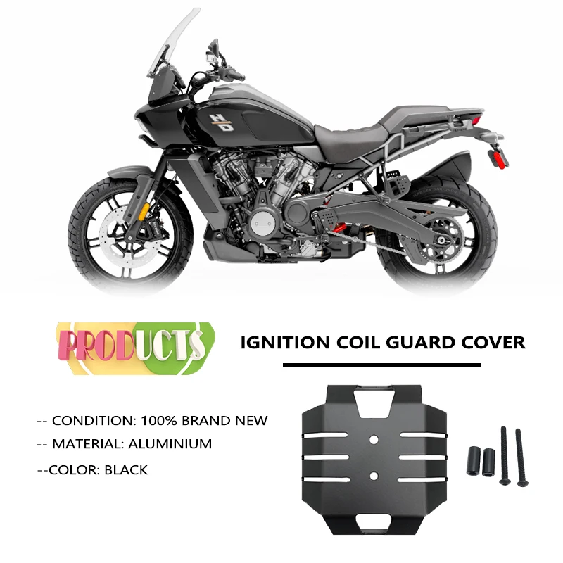 Fit For Pan America 1250 Special 1250 PanAmerica 1250S Aluminum Ignition Coil Guard Cover RA1250 2021 2022 2023 Motorcycle