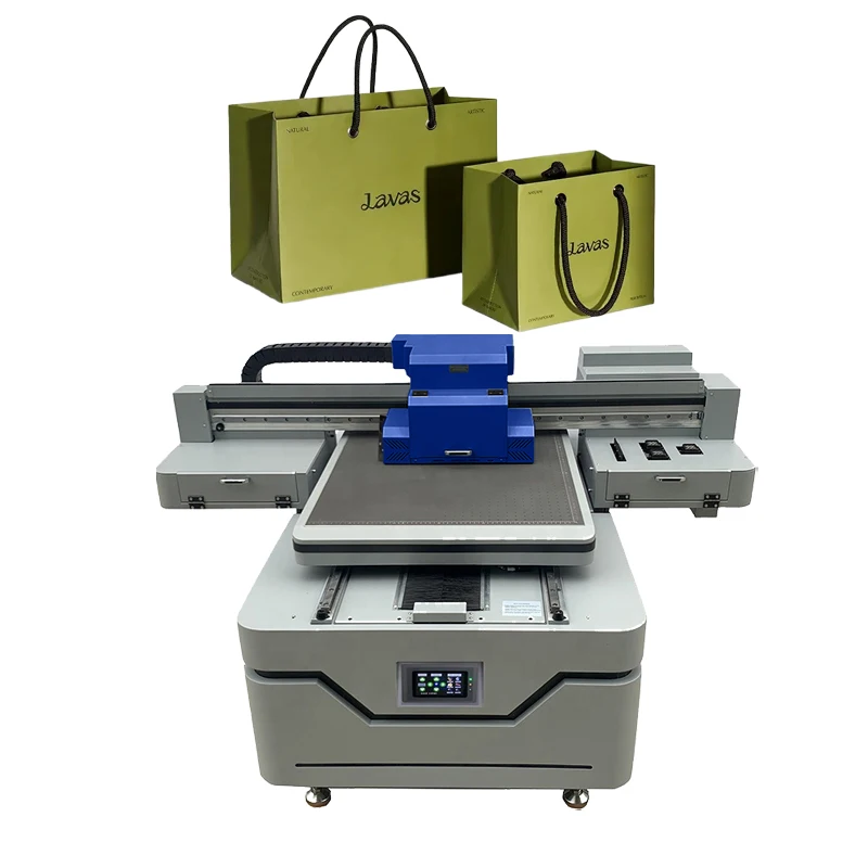 Multifunction 6090 UV FlatBed Machine Print Phone Case Glass Bottle Pen PVC Acrylic Ceramic Wood Metal