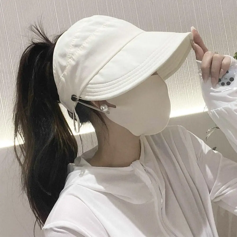 Sport Empty Hat For Women Men Summer Sunshade UV Protection Unisex Sun Hat Travel Golf Tennis Hollow Headband Visors