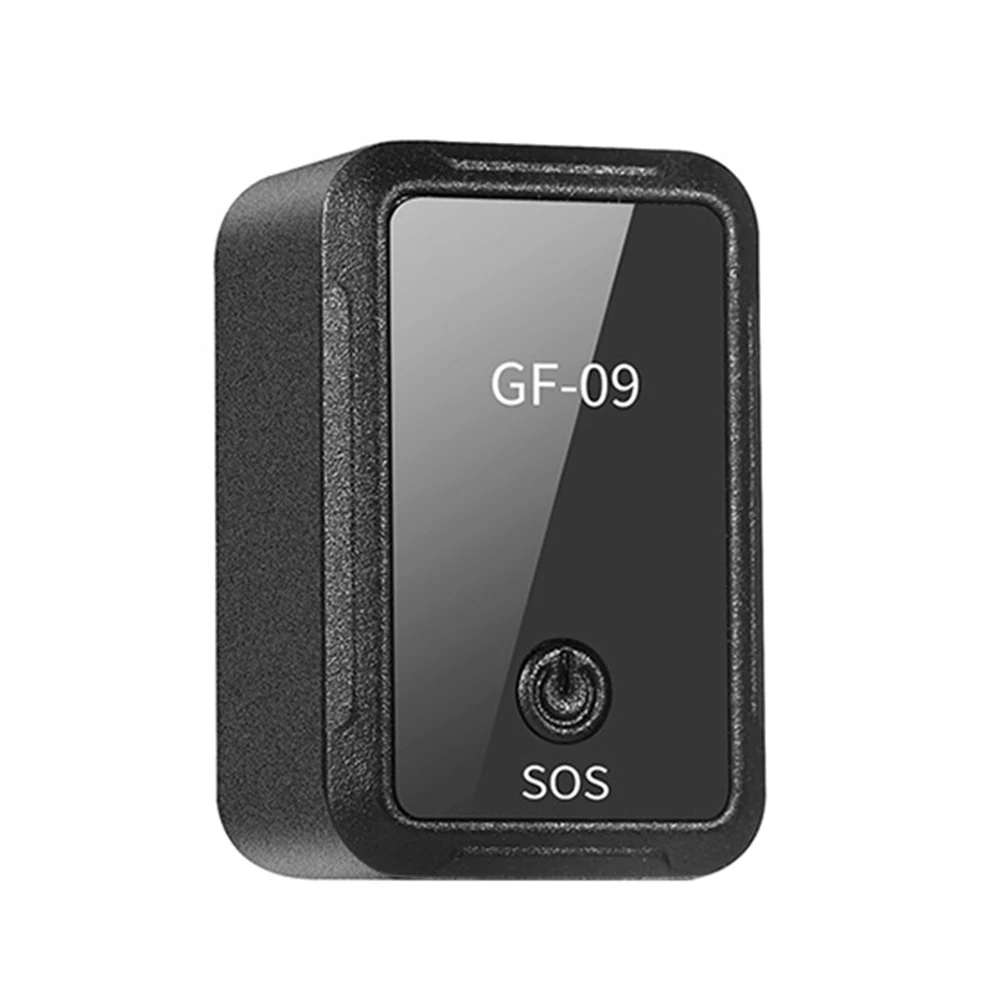 Mini GF-09 GPS Car Tracker Real Time Tracking Anti-Theft Anti-lost GPS Locator Strong Magnetic Mount Car SIM Message Positioner