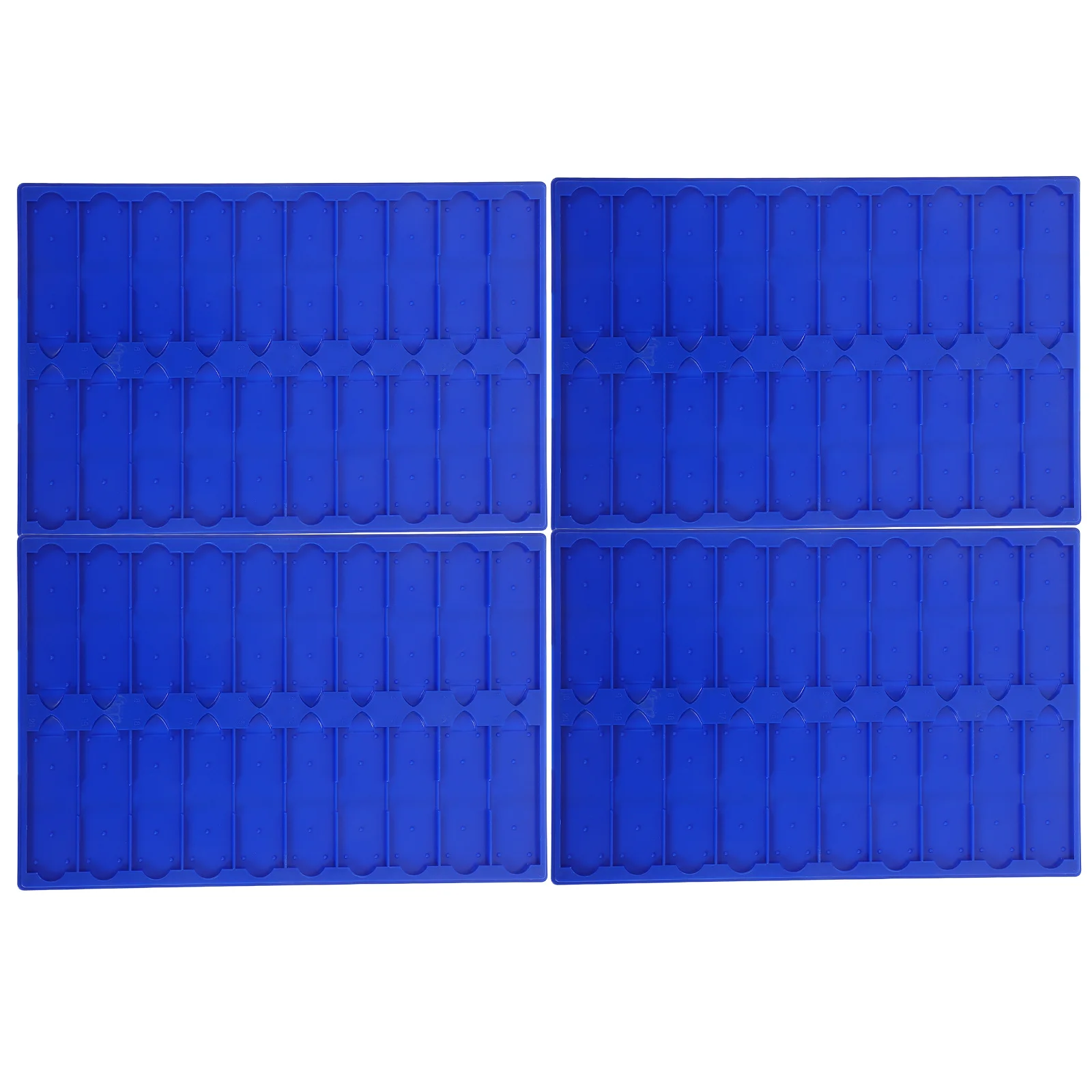 

4Pcs Microscope Slide Drying Board 20 Slots Storage Multilayer Structure Rapid Drying Integrated Workstation Laboratory Research