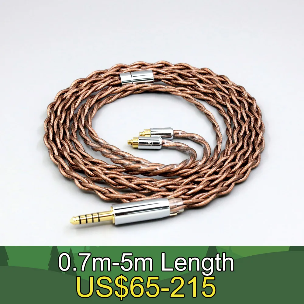 

99% 24k Gold 7n Pure Silver Graphene Shield Earphone Cable For Dunu dn-2002 Earphone Cable LN008549