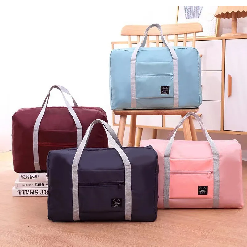 Foldable Travel Duffel Bag for Airlines Carry on Bag for Women and Girls Lightweight Large Capacity Sports Weekend Trip Overnigh