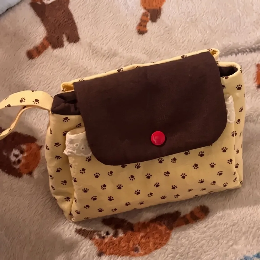Pudding Color 3-Layer Polka Dot Storage Pouch Ins Multifunctional Pencil Case Makeup Bag Handmade Cotton Linen Travel Organizer