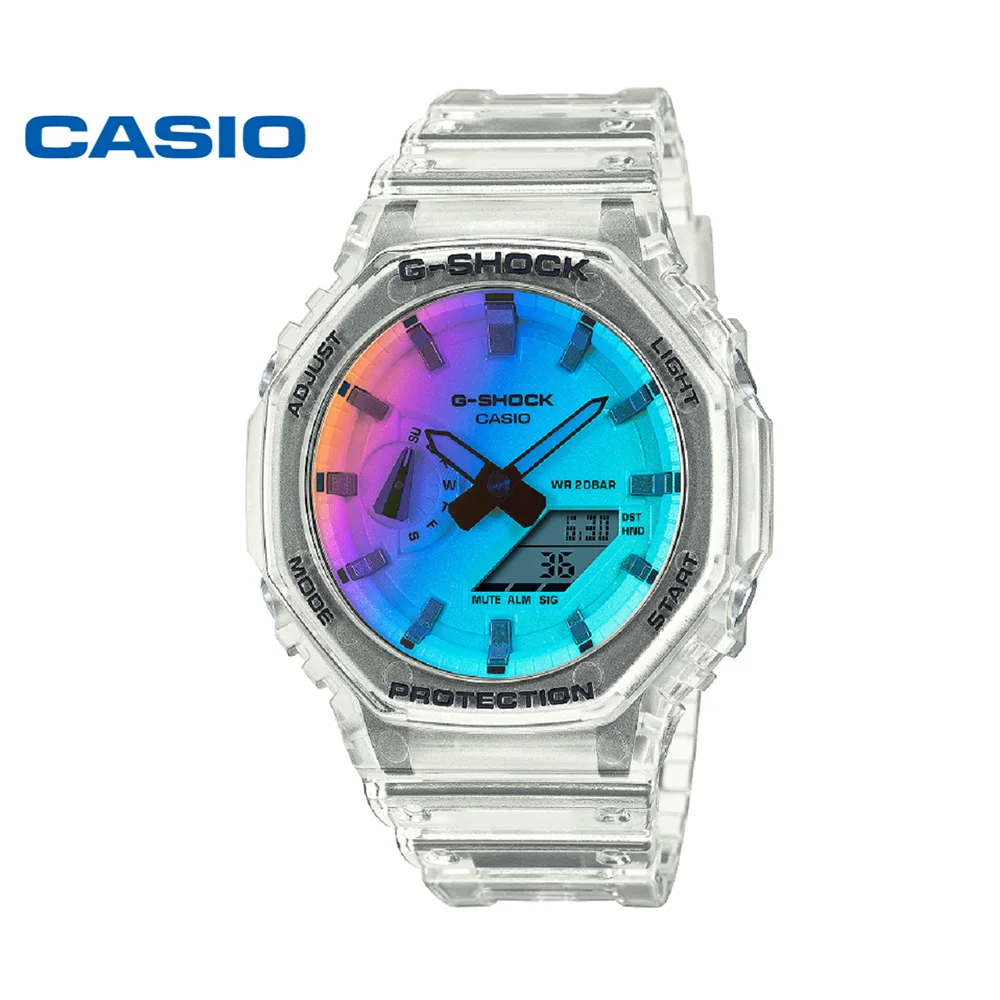 New Casio GA-2100 series watch G-SHOCK multifunctional fashionable colorful couple watch waterproof classic quartz watch