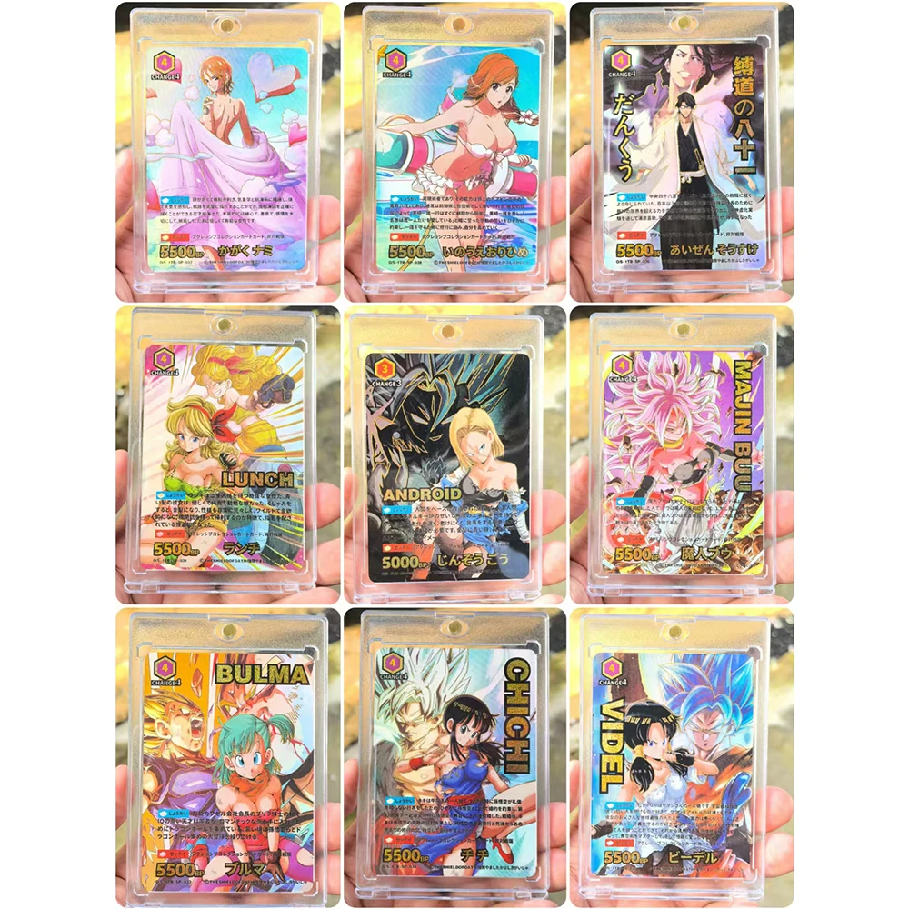 40PC/Set Anime The Shield of Oath One Piece Dragon Ball Premium Sexy Contest Collectible Card Christmas Birthday Gift Board Game