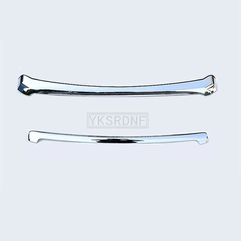 Fit For Toyota Prado 2700 2010-2017 ABS Chrome Exterior Front Engine Machine Grille Upper Hood Cover Trim Car Styling 1Pcs