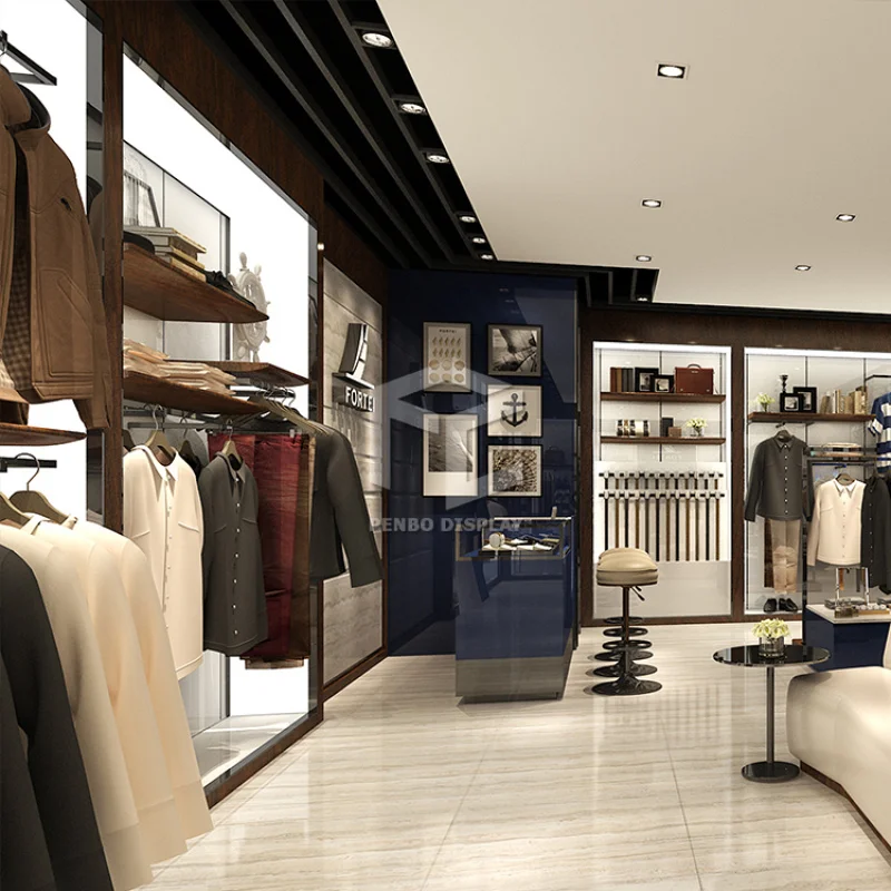 

2025customized. mens clothing shop interior design menswear boutique store