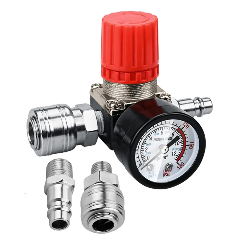 

Air Compressor 1/4 Inch Pressure Valve: Control Air Pressure Up To 175 PSI Gardening Tools Replacement Garden Power Tool Parts