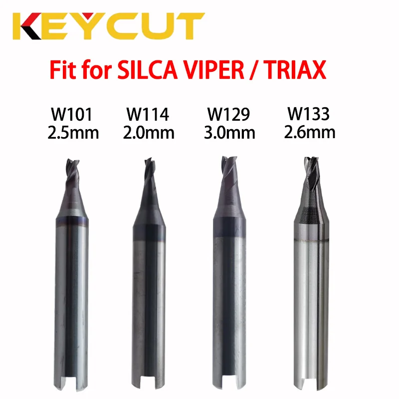 SILCA Cutter W101 W114 W129 W133  Fits Silca Viper QUATTROCODE Key Cutting Machine Aftermarket Locksmith Tools