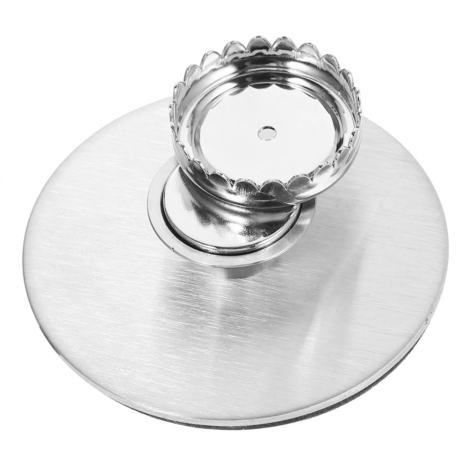 

Magnetic Soap Holder Creative Wall Mounted Punch Free Heavy Duty Stainless Steel Bath Rack Travel Magnets Silver Color