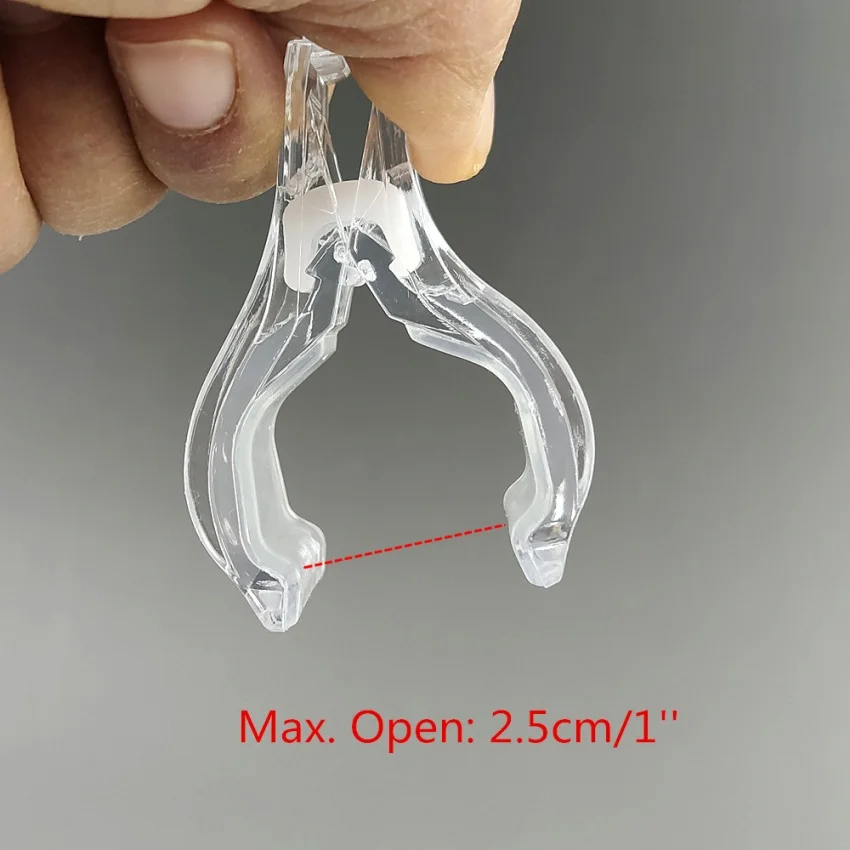 20pcs Sign Paper Card Price Label Tag POP Display Spring Plastic Clips Holders Promotion Store