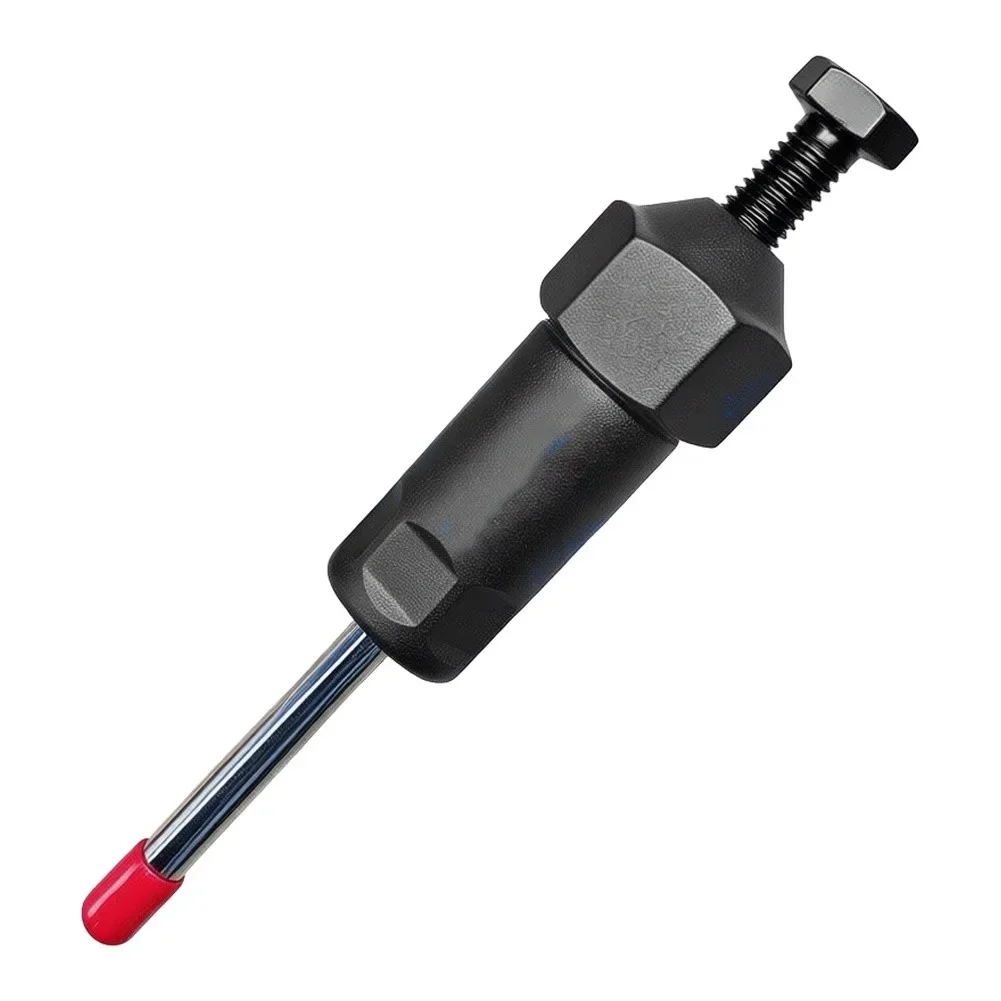 High-Pressure Grease Fitting Unclogging Tool 600psi Carbon Steel Spiral Pressure Design for Blocked Lubrication Lines