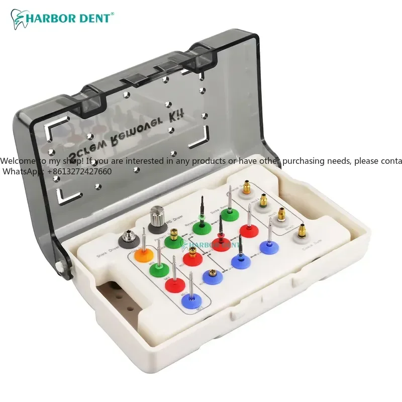 Tool Screw Remover Kit With Drill & Accessories Broken Fixture Instrument