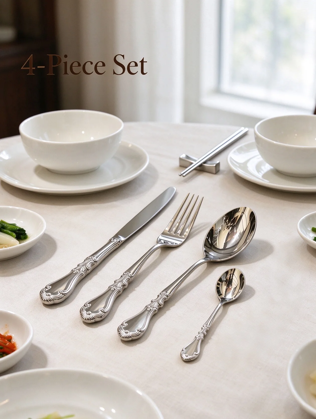 Palace Handle Cutlery Set 4