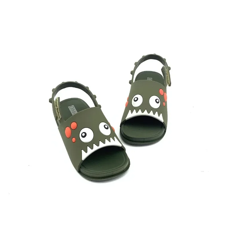 Sandalias Cute Cartoon Kid Sandals Fashion Candy Color Home Slippers Boys Girls Soft Sole Anti Slip Beach Sandals Toddler Slides