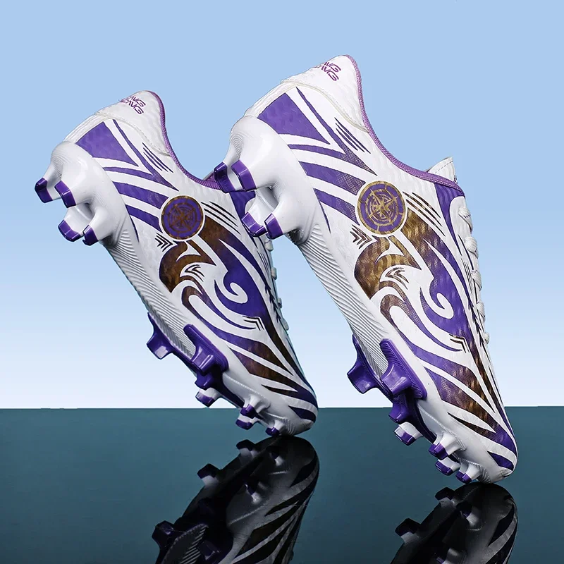 

Men Football Shoes Professional Fast TF/FG Top Quality Soccer Shoes Comfortable Society Turf Cleats Booties Football Field Boots