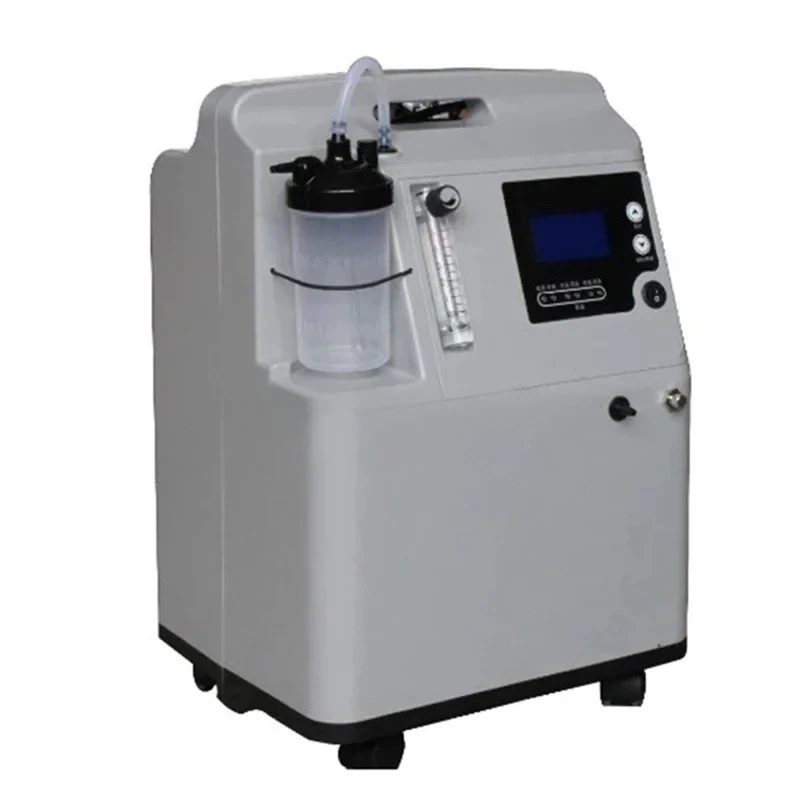 Generador de oxígeno veterinario de alta calidad, concentrador de doble flujo de grado médico 5L/10L