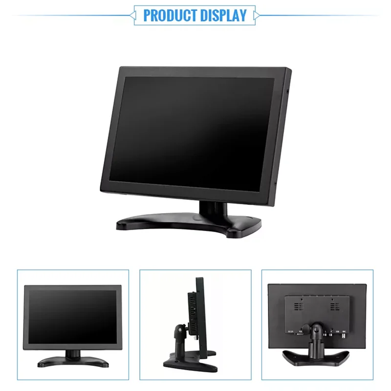 Imagem -04 - Monitor de Tela de Toque Industrial de Quadro Aberto 10.1 Polegada 1920*1200 Ips 16:10 Relação Display Lcd com Interface Bnc Vga Hdmi av Usb