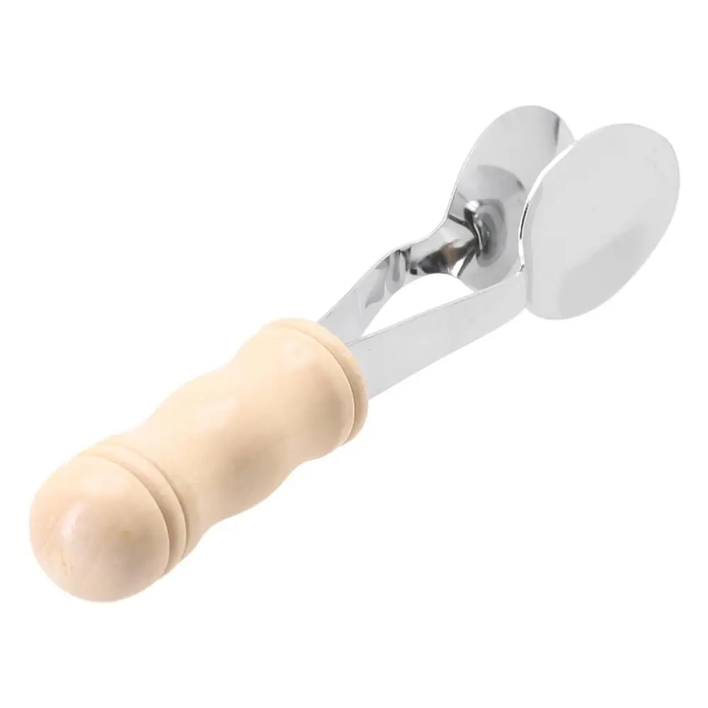 Spoon Castanets Musical Spoons Wooden Handle Music Classes Teaching Supplies Percussion Instrument Spoon 20CM Portable