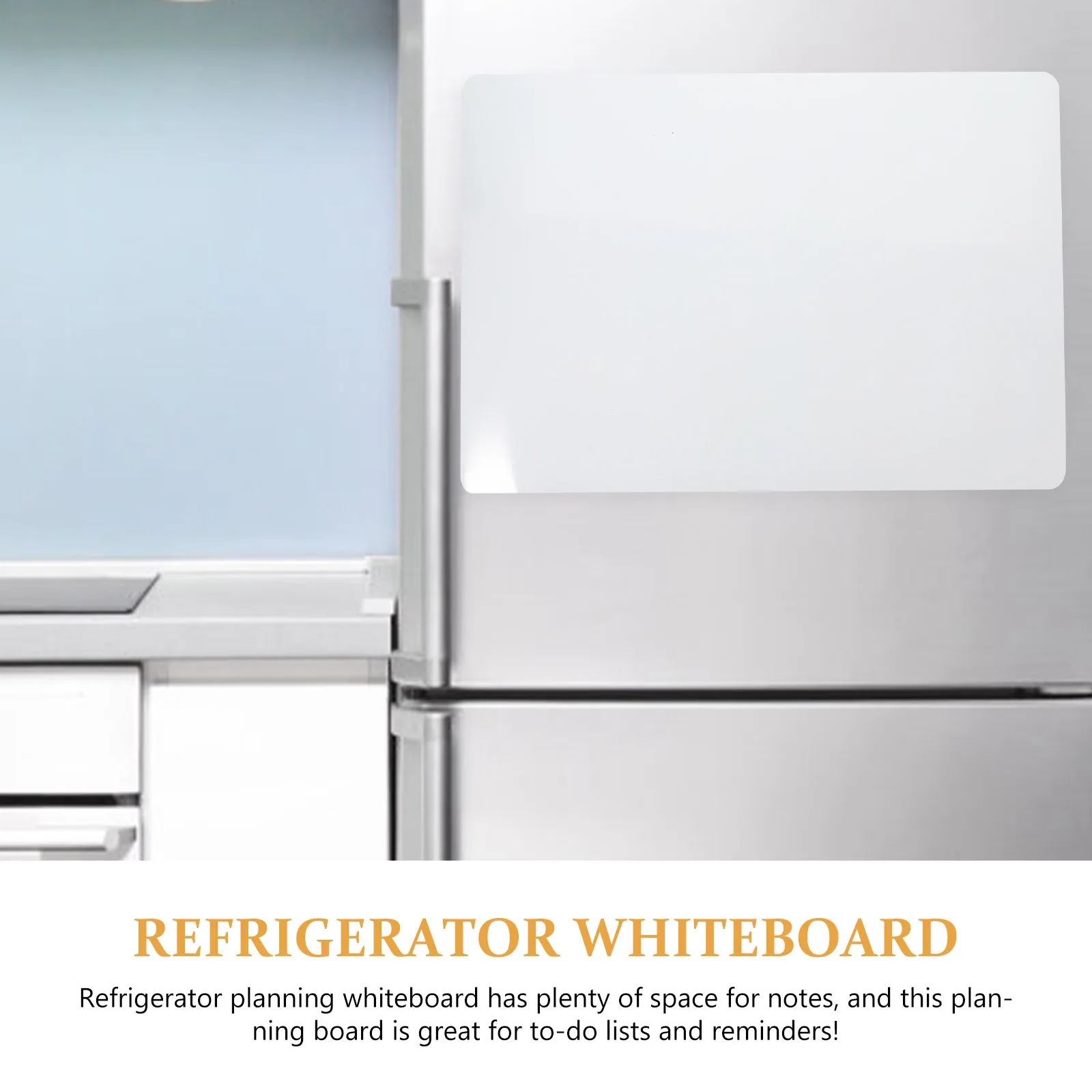 

Erasable Magnetic Whiteboard Plastic Blank Refrigerator Plan Board Smooth Surface Dry Erase Board for Students Office